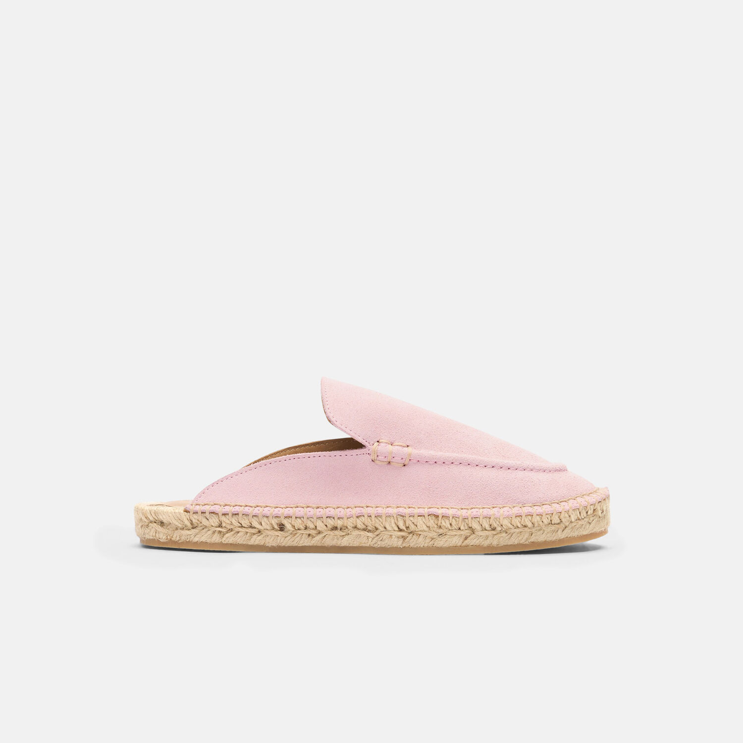 Scarosso Espadrilles Belen Pink Suede Suede Leather In Pink - Suede