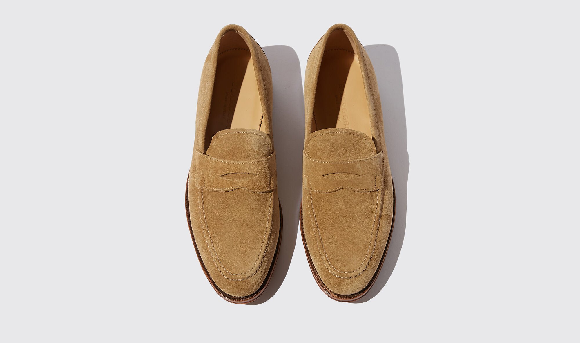 Scarosso penny loafers - Brown