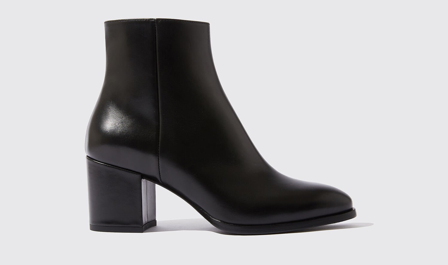 Scarosso Boots Costanza Nera Calf Leather In Black - Calf