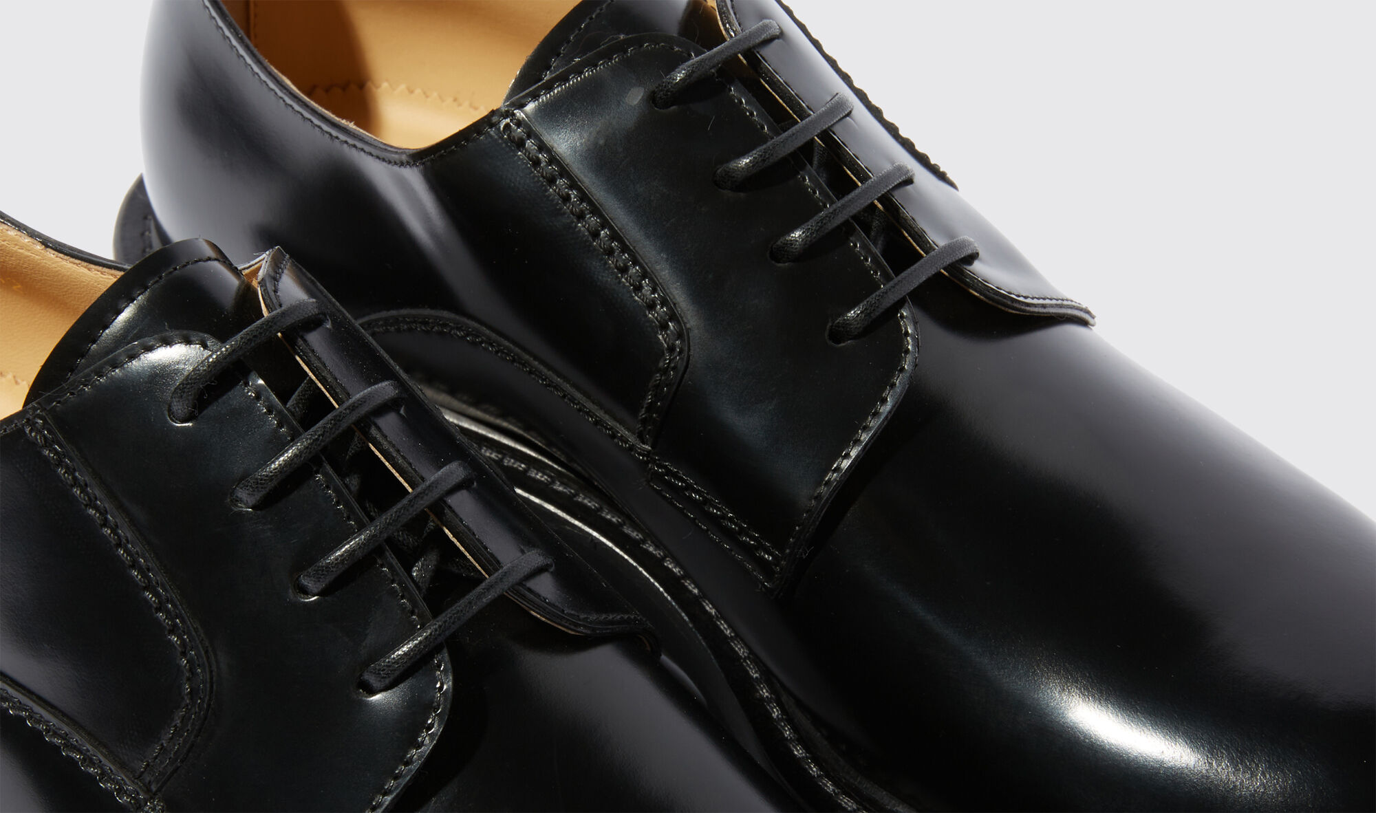Scarosso chunky-soled derby shoes - Black