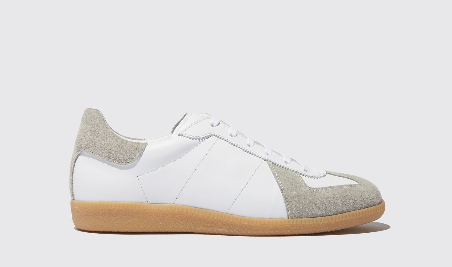 Scarosso Trainers Hans White Calf Leather In White - Calf Leather