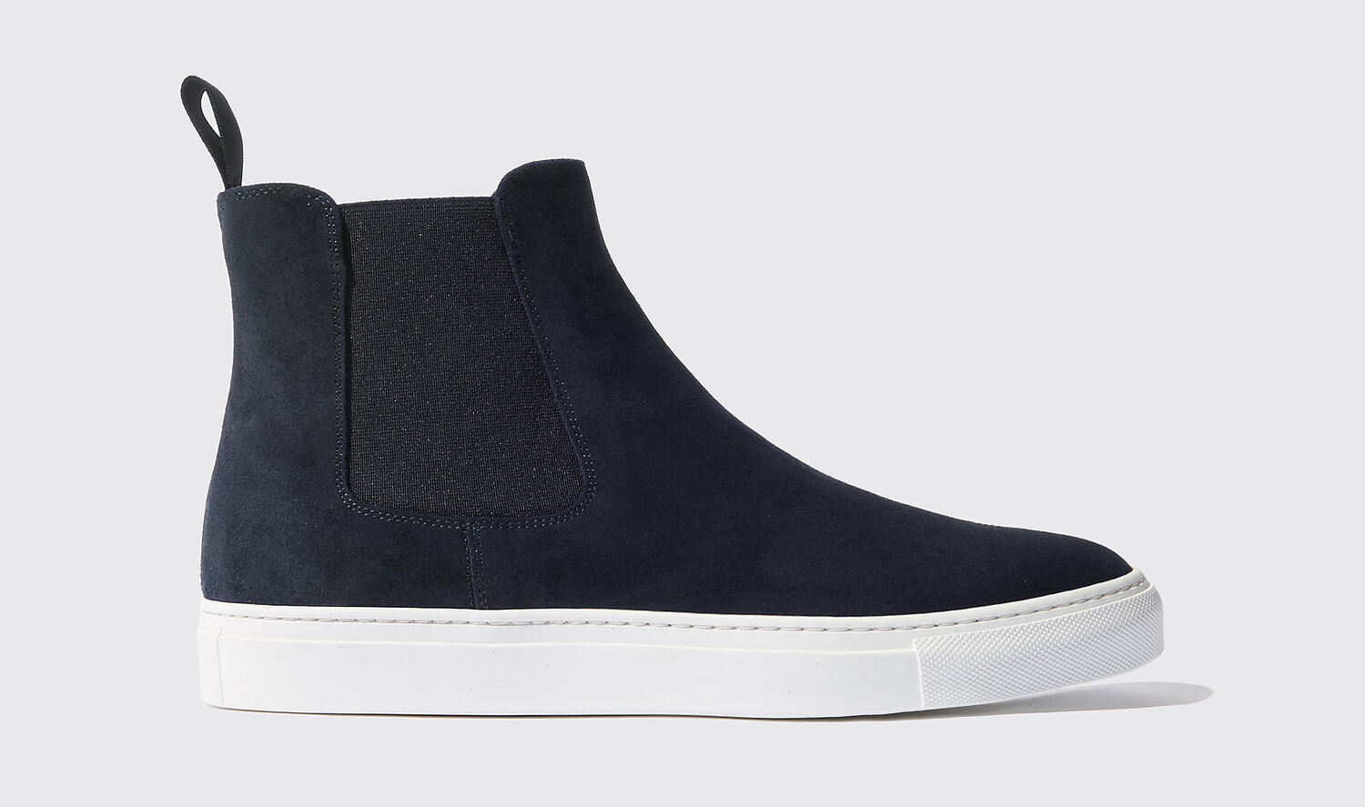 Scarosso Trainers Tommaso Blu Scamosciato Suede Leather In Blue - Suede