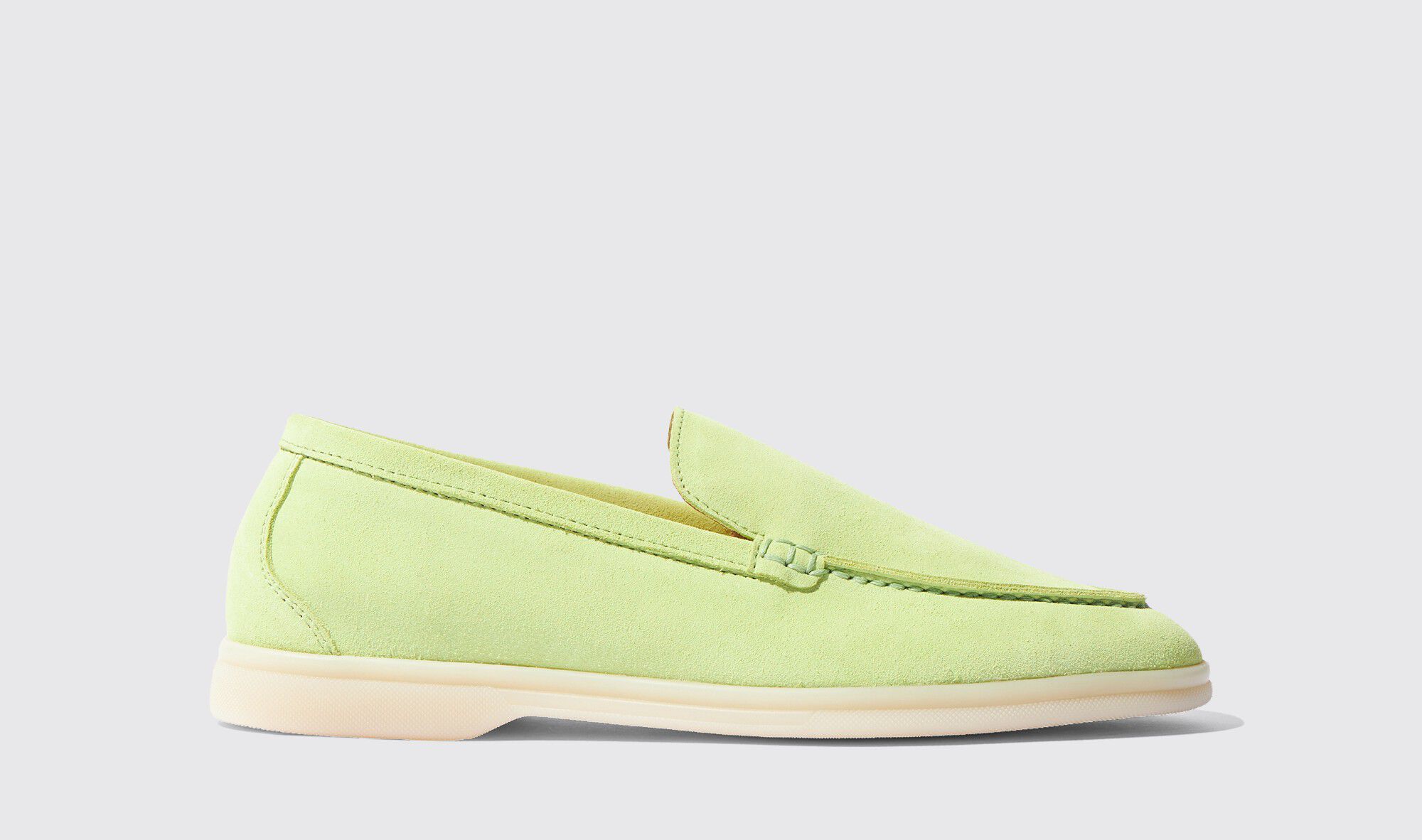 Scarosso Ludovica suede loafers - Green