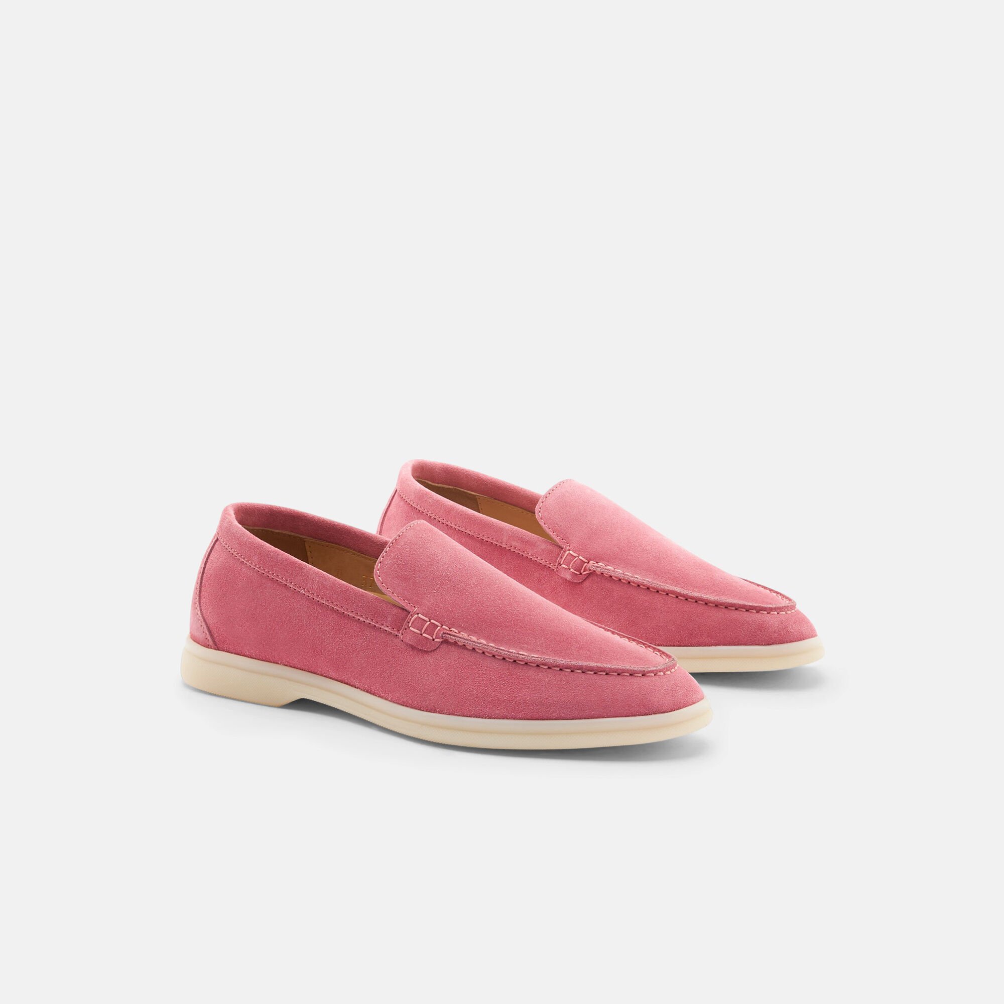 Scarosso Ludovica Dusky Pink Suede Dusky Pink - Suede LUDOVICALOAF