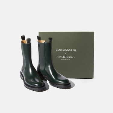 Scarosso Wooster Hunter Green - Brushed calf WOOSTERCHEL