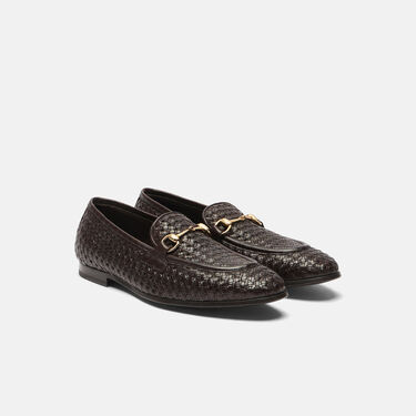 Scarosso Alessandro Brown Woven Brown - Calf ALESSANDROLOAF