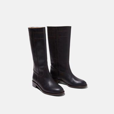 Scarosso Tess Brown Brown - Calf TESSBOOT