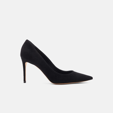 Scarosso Gigi Black Suede Black - Suede GIGIPUMP