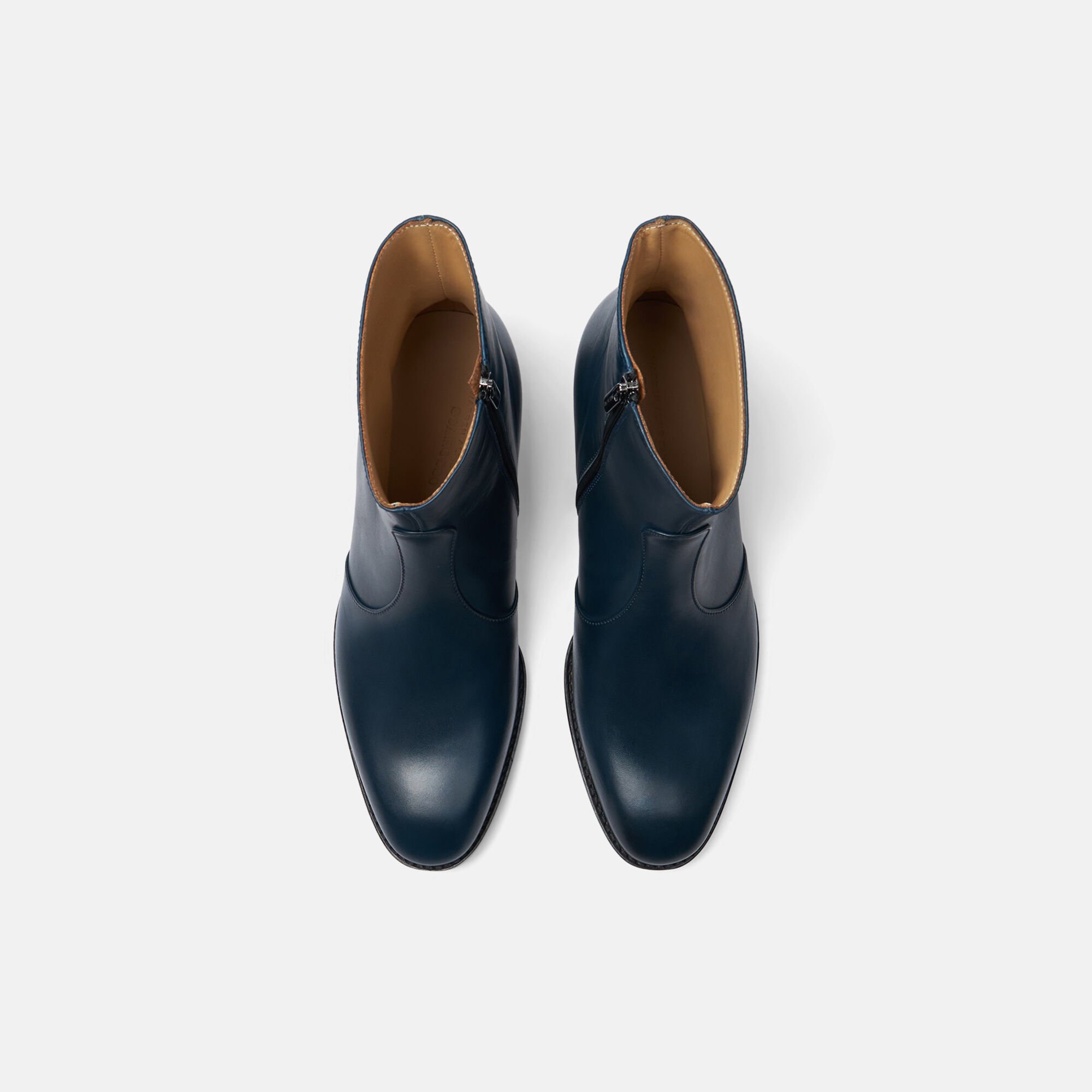 Scarosso Warren Blue Blue - Calf WARRENCHEL