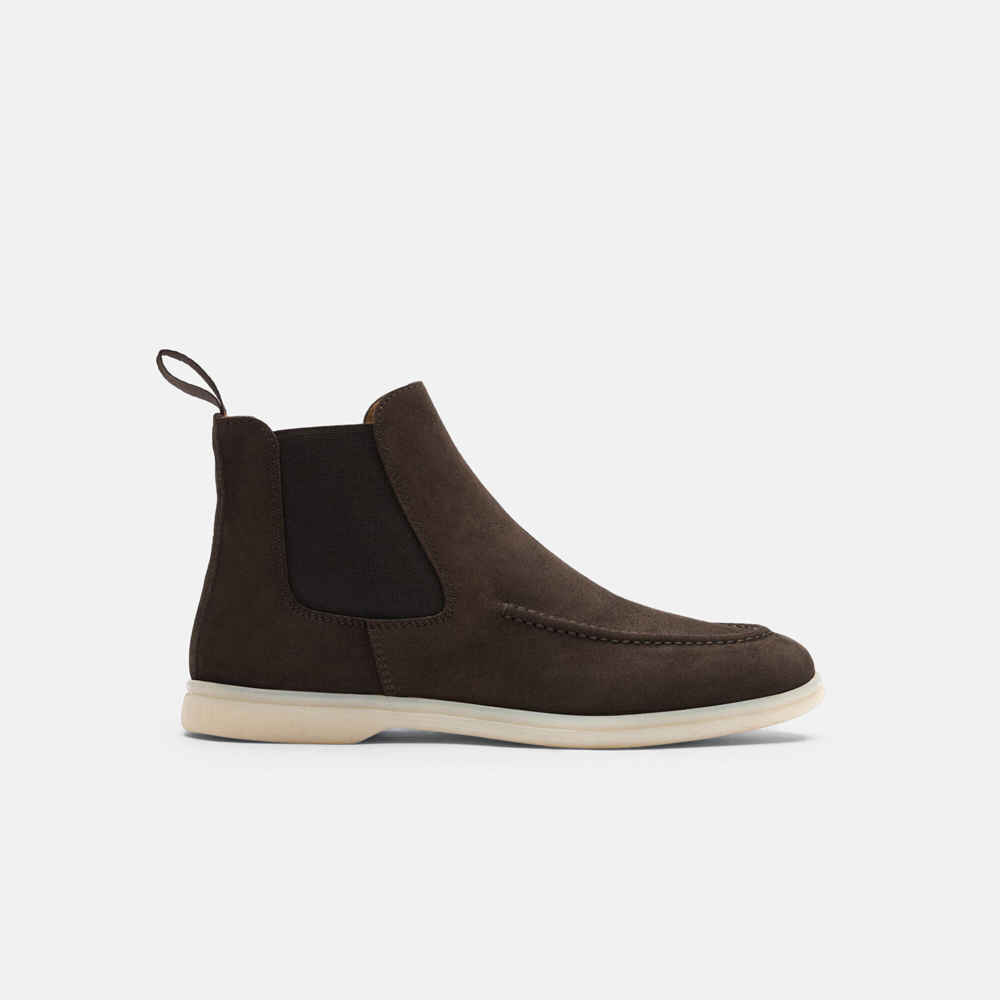 Scarosso Eugenia Dark Brown Suede Brown - Suede Leather EUGENIACHEL