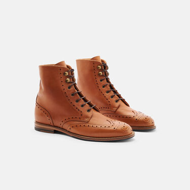 Scarosso Stefania Caramel Brown - Calf STEFANIABOOT