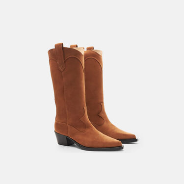 Scarosso Dolly Tan Suede Tan - Suede DOLLYBOOT