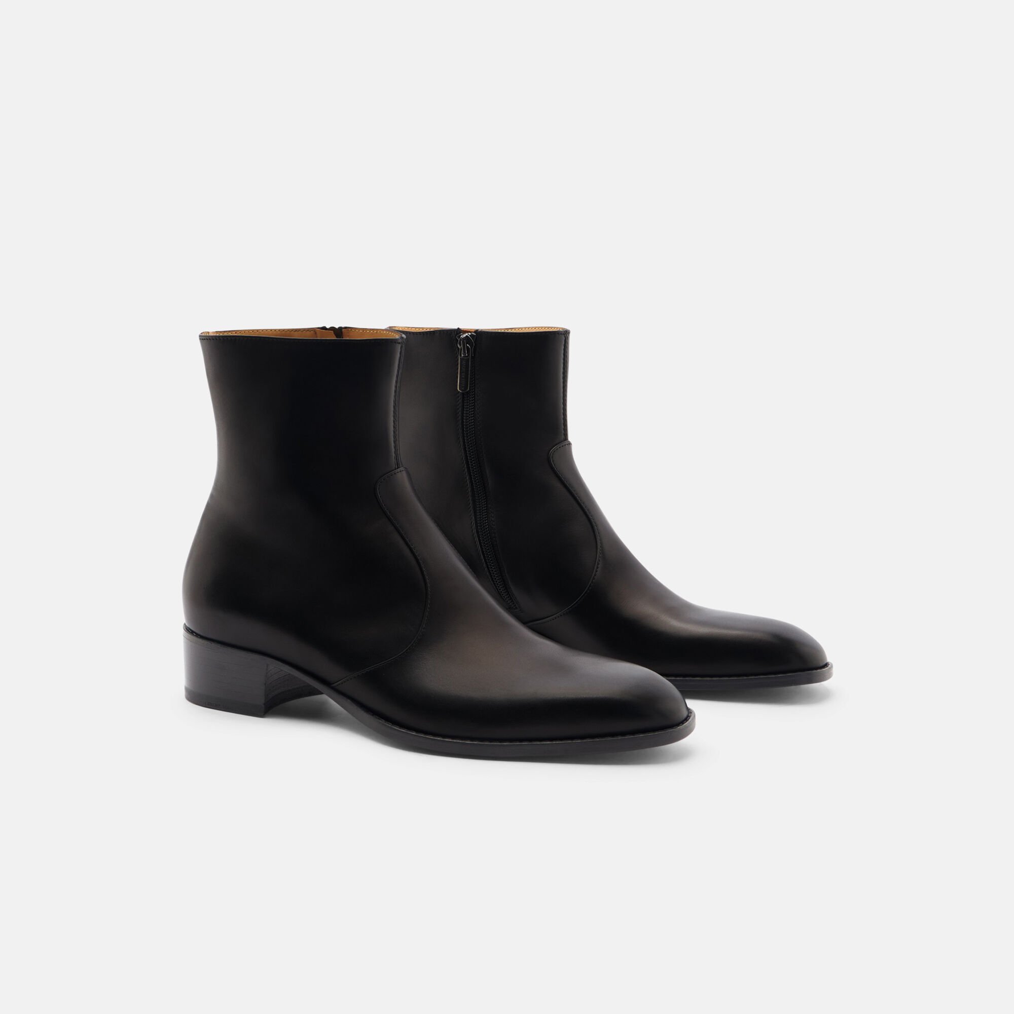 Scarosso Warren Black Black - Calf WARRENCHEL