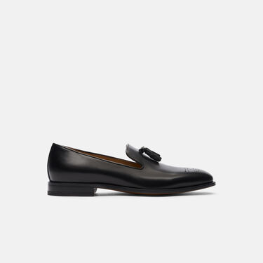 Scarosso Rolando Black Black Calf ROLANDOLOAF