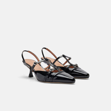 Scarosso Selena Black Patent Black - Patent SELENAPUMP