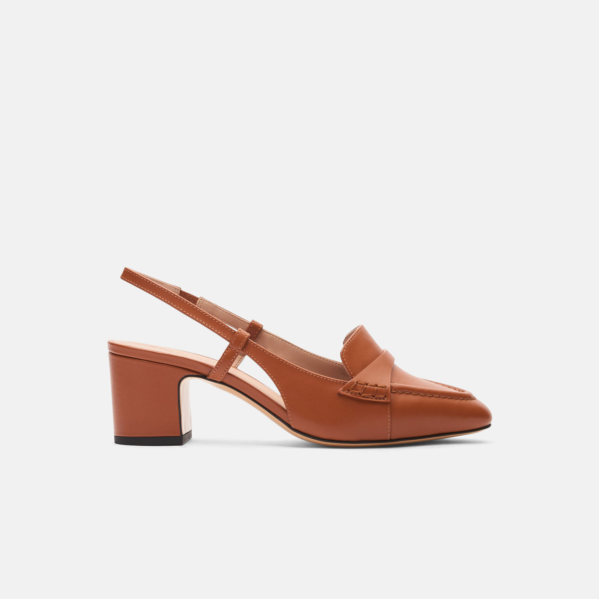 Scarosso Bianca Cognac Cognac - Calf BIANCAPUMP