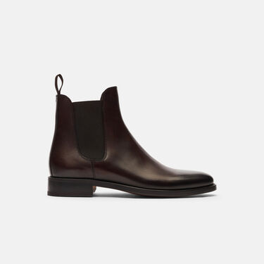 Scarosso Enzo Ebony Dark Brown Calf ENZOCHEL