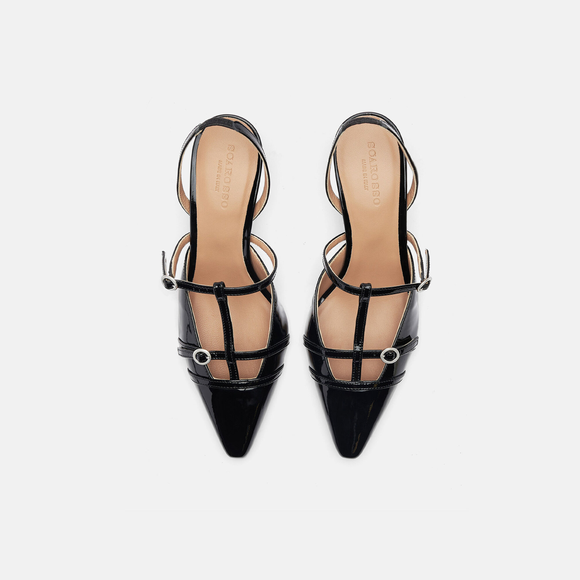 Scarosso Selena Black Patent Black - Patent SELENAPUMP