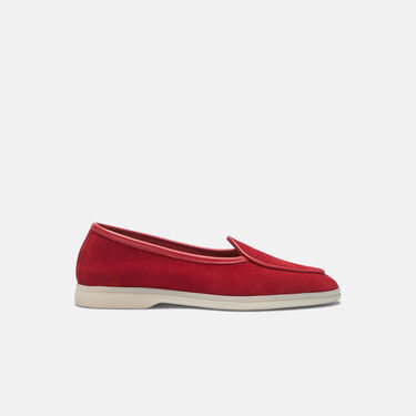 Scarosso Livia Red Suede Red - Suede LIVIALOAF