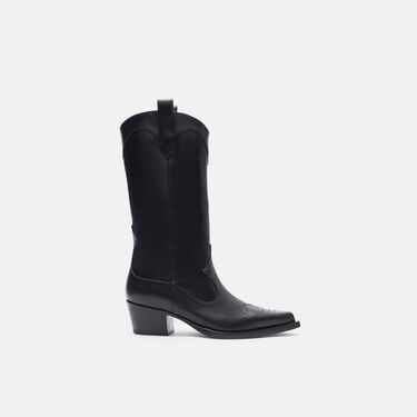 Scarosso Dolly Black Black - Calf DOLLYBOOT