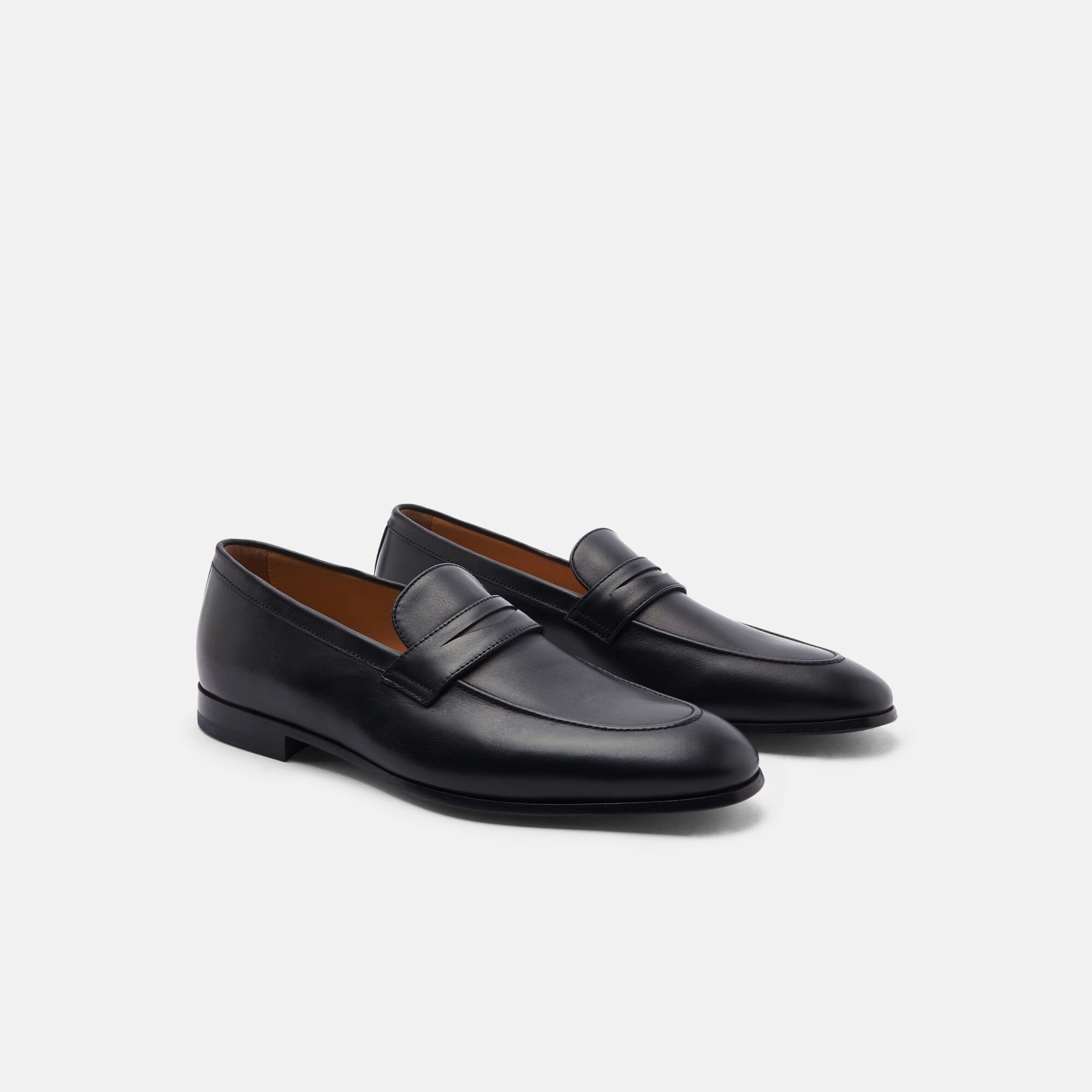 Scarosso Marzio Black Black - Calf Leather MARZIOLOAF