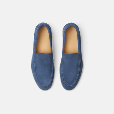 Scarosso Ludovica Steel Suede Steel Blue - Suede LUDOVICALOAF