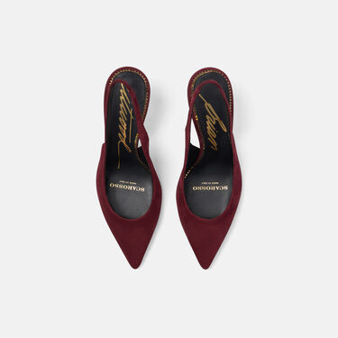 Scarosso Sutton Burgundy Suede Burgundy - Suede SUTTONPUMP