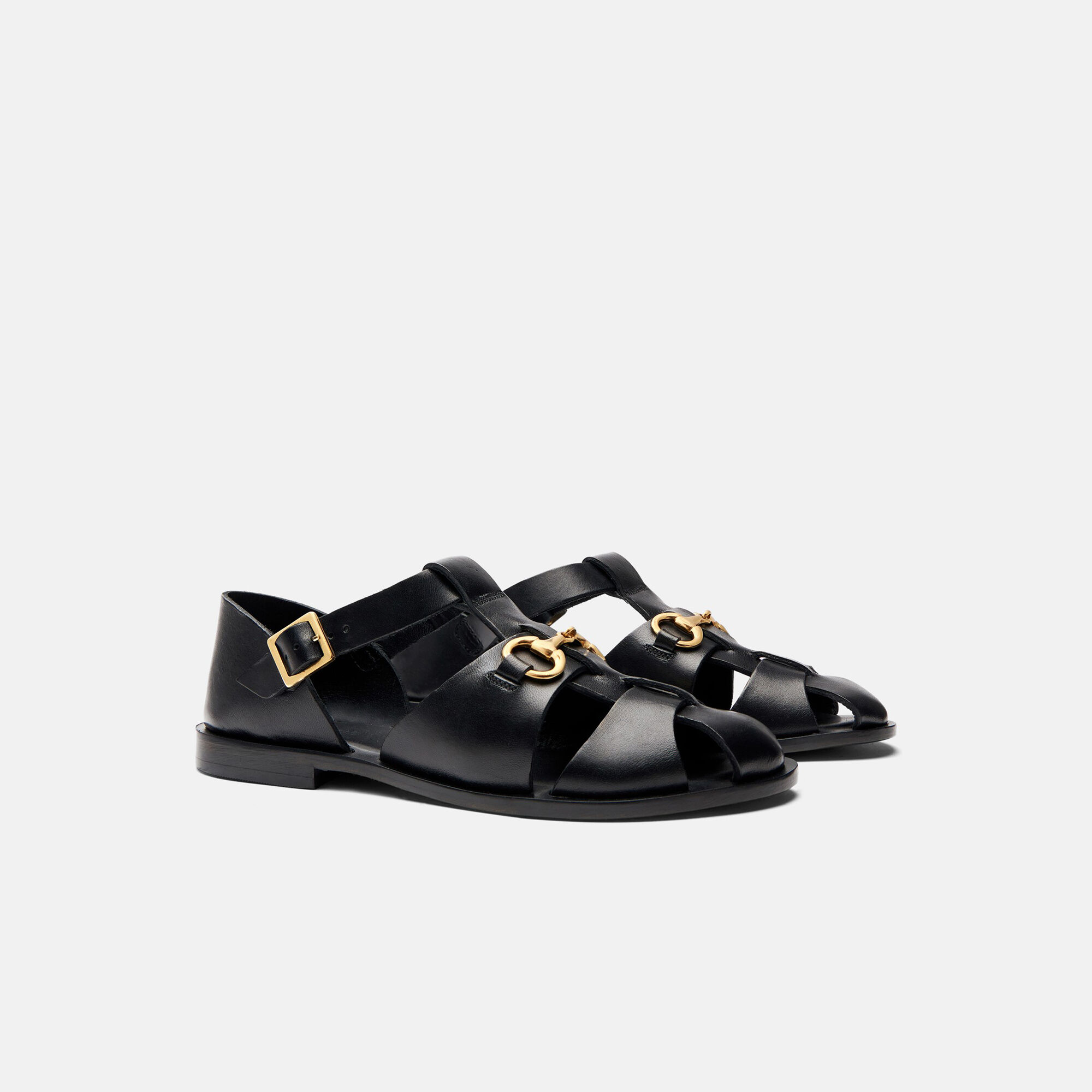 Scarosso Helene Black Black - Calf HELENESAND