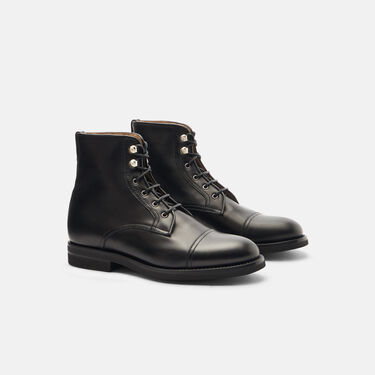 Scarosso Paola Black Black - Calf PAOLABOOT