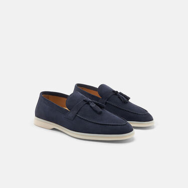 Scarosso Leandro Blue Suede Blue - Suede LEANDROLOAF