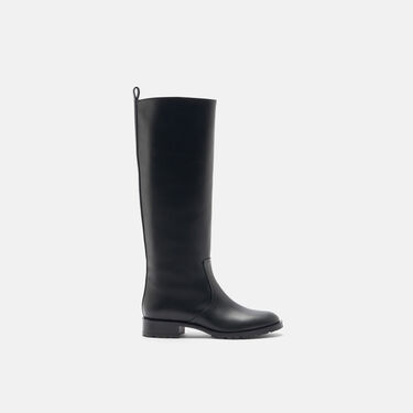 Scarosso Sofia Black Black - Calf SOFIABOOT