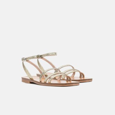 Scarosso Sarah Gold Gold - Calf SARAHSAND