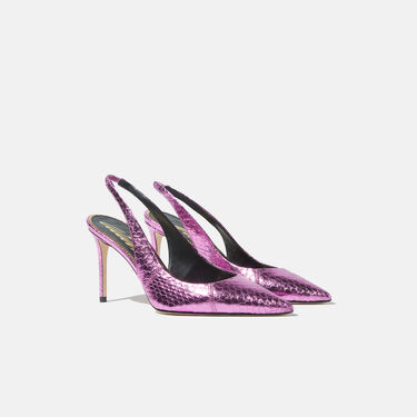 Scarosso Sutton Fuchsia Elaphe Fuchsia - Elaphe SUTTONPUMP