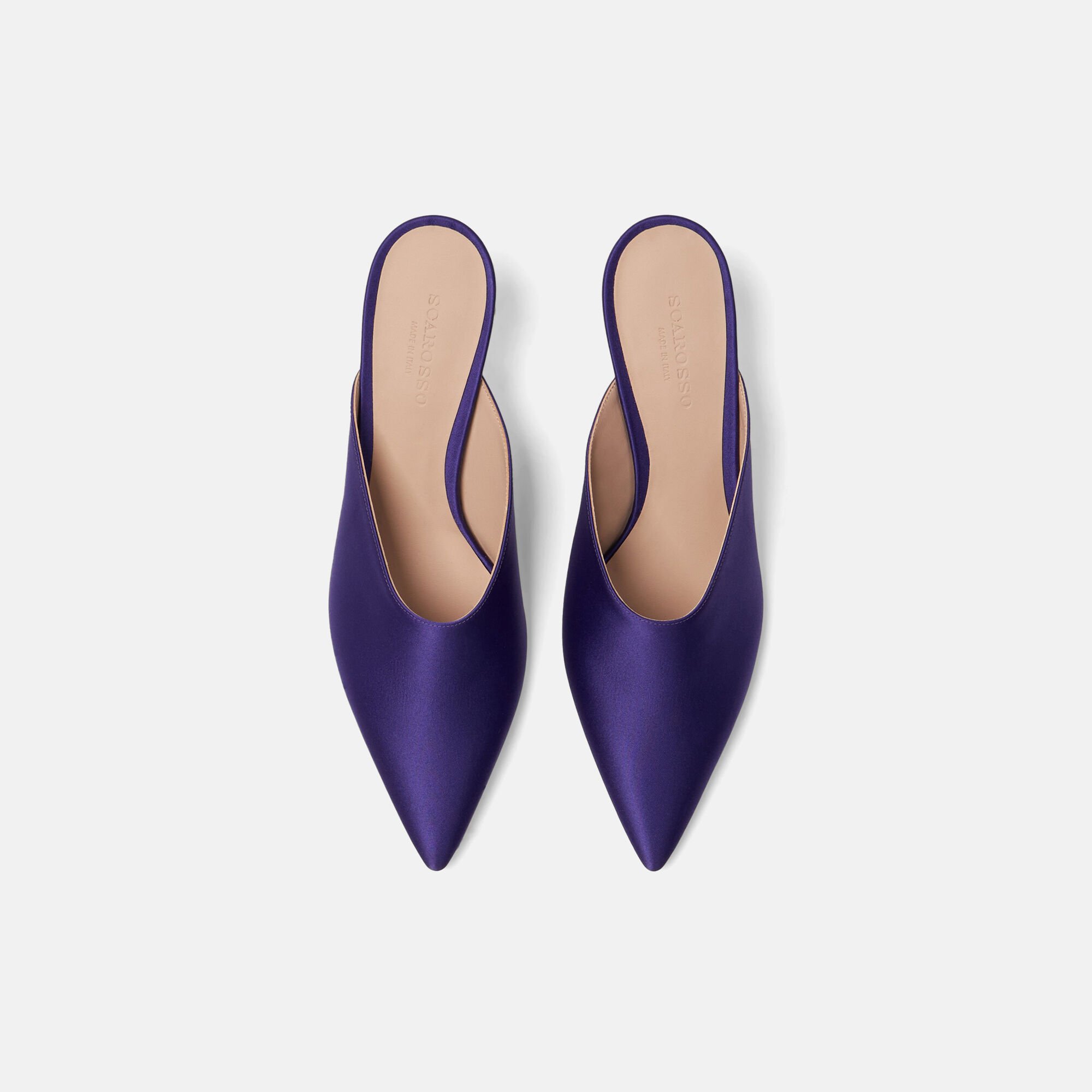 Scarosso Laura Purple Purple - Silk LAURAMULE