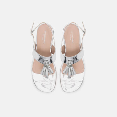 Scarosso Emma Silver Silver - Calf EMMASAND