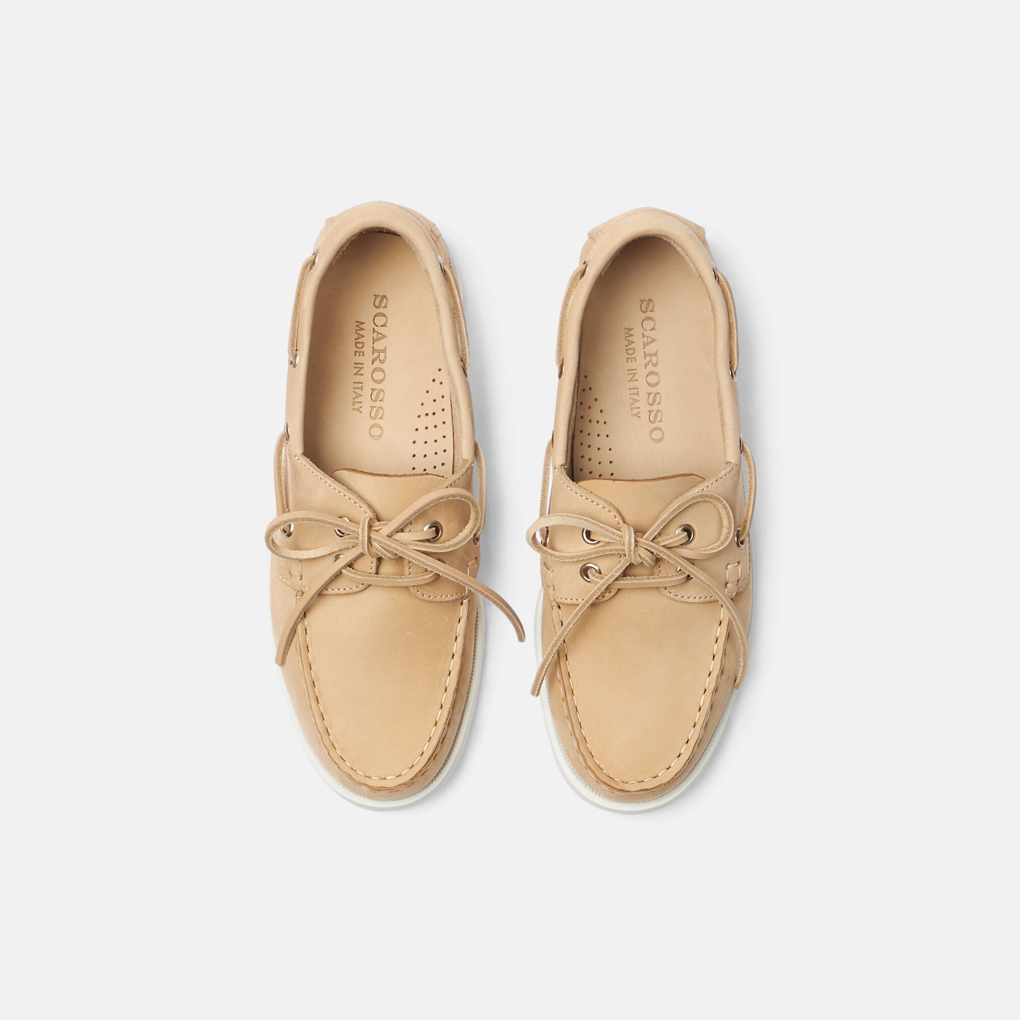 Scarosso Oprah Beige Nubuck Beige - Nubuck OPRAHBOAT