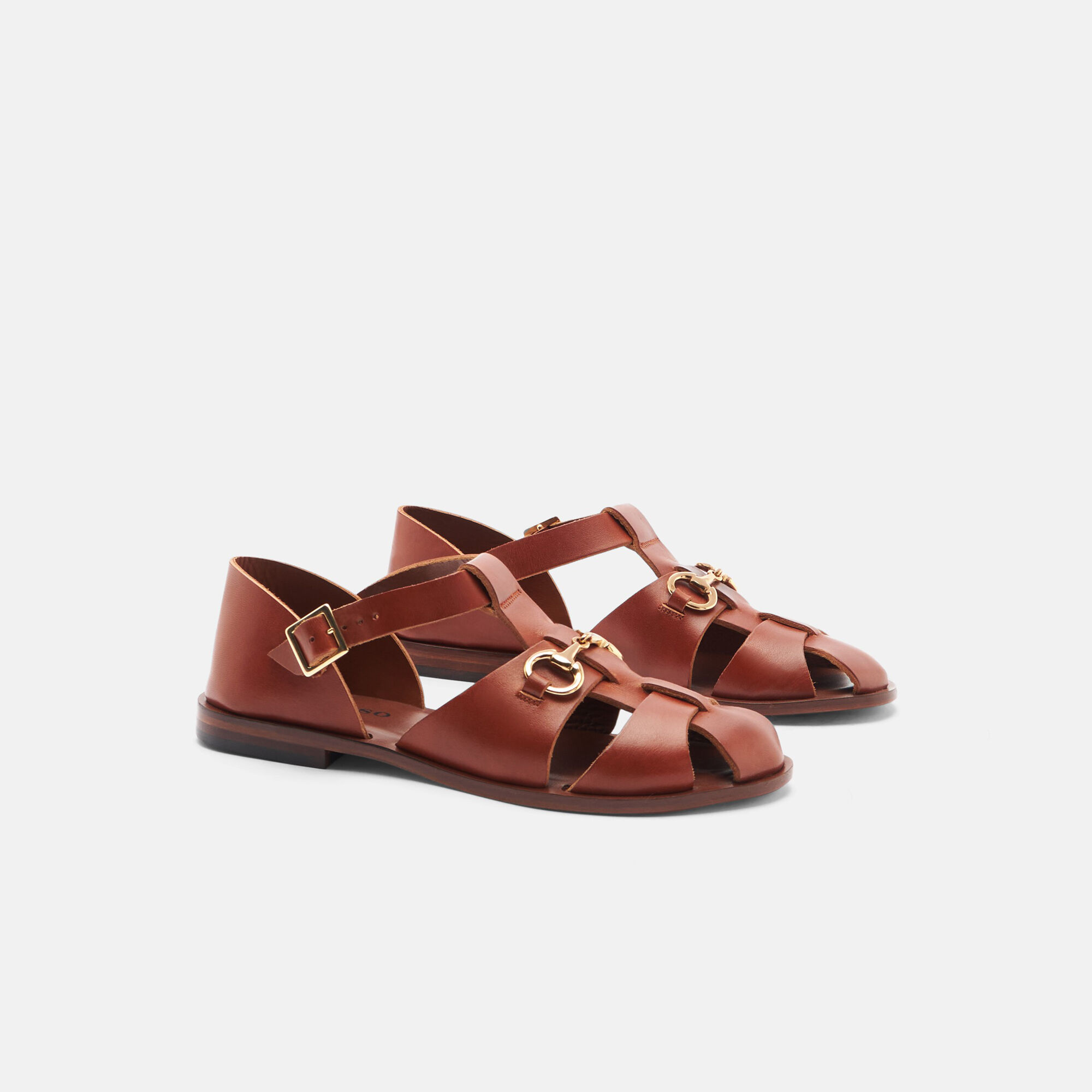 Scarosso Helene Cognac Tan - Calf HELENESAND