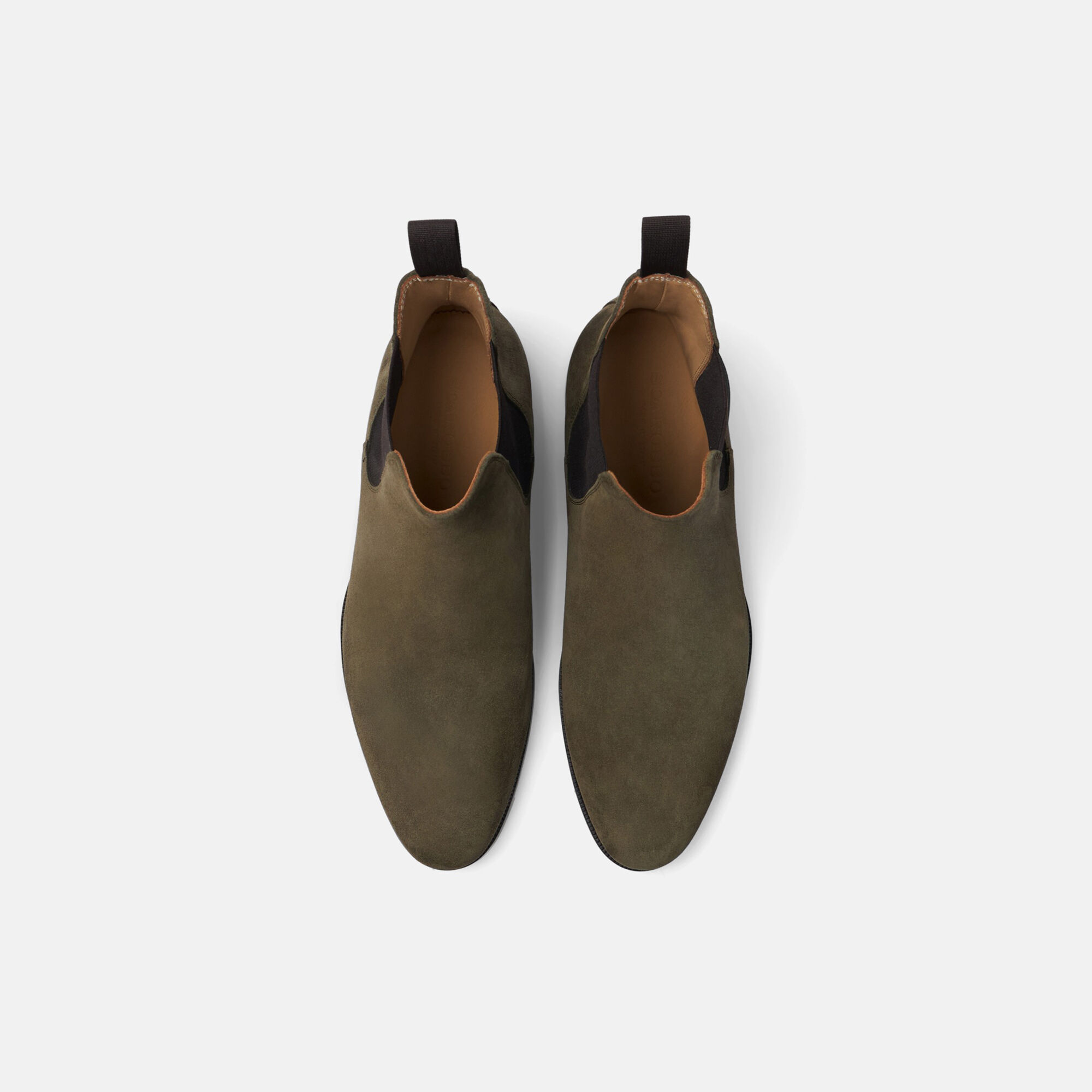 Scarosso Giancarlo Olive Green Green Suede GIANCARLOCHEL