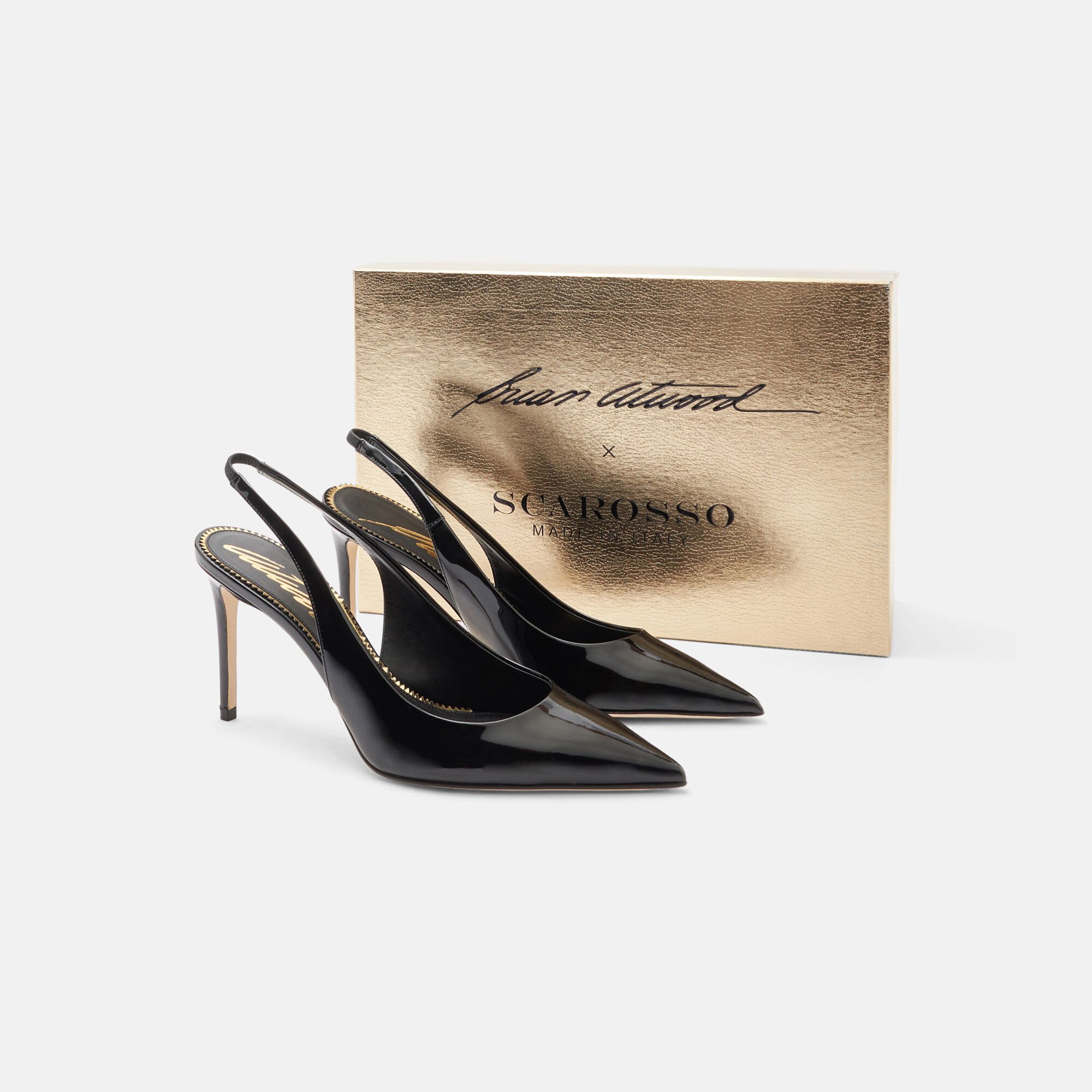 Scarosso Sutton Black Patent Black - Patent SUTTONPUMP