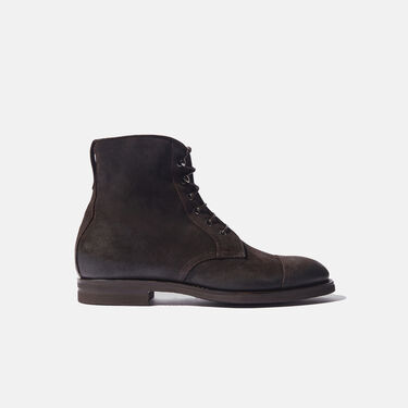 Scarosso Paolo Brown Dark Brown - suede PAOLOBOOT