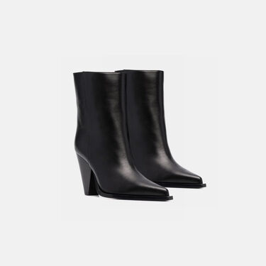 Scarosso Emily Black Black - Calf EMILYBOOT