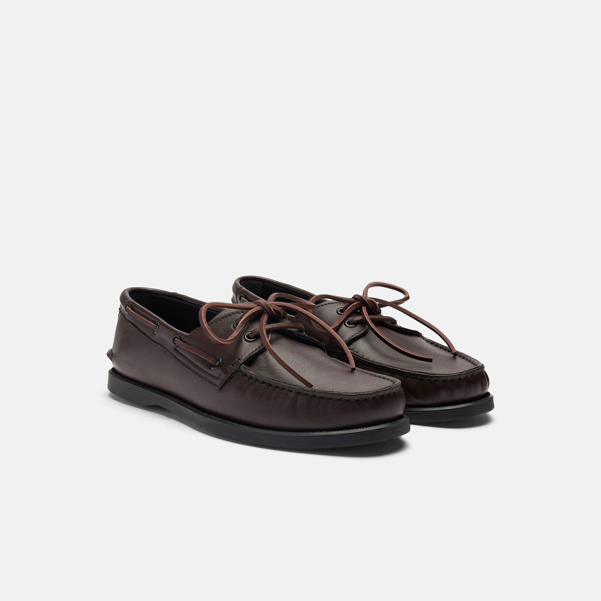 Scarosso Morgan Dark Brown Dark Brown - Calf MORGANBOAT