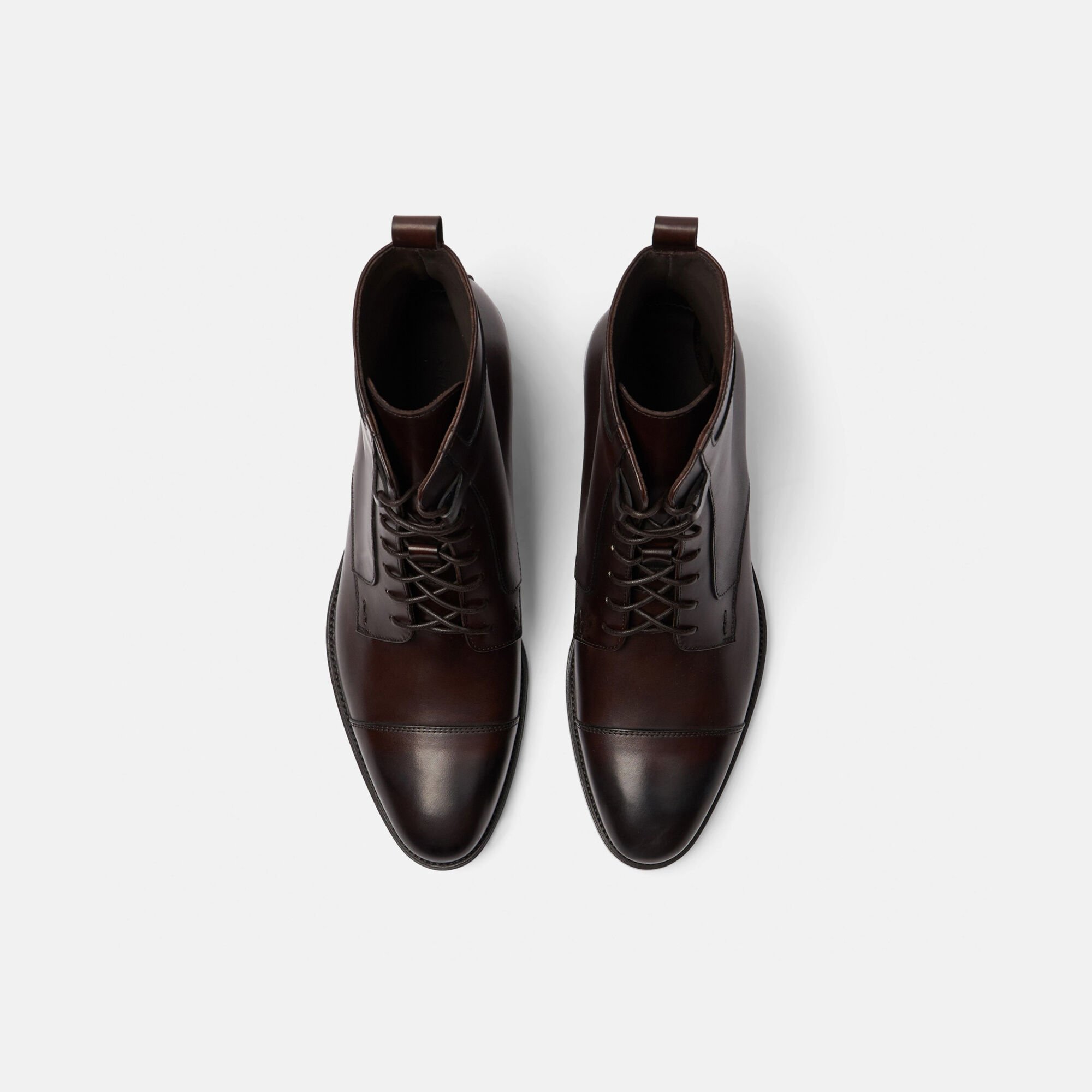 Scarosso Totò Ebony Dark Brown Calf TOTOBOOT