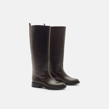 Scarosso Sofia Brown Brown - Calf SOFIABOOT