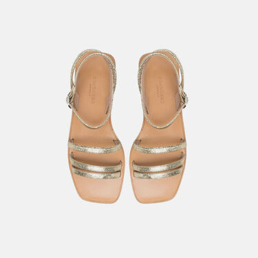 Scarosso Sarah Gold Gold - Calf SARAHSAND