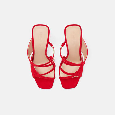 Scarosso Zoe Red Suede Red - Suede ZOESAND