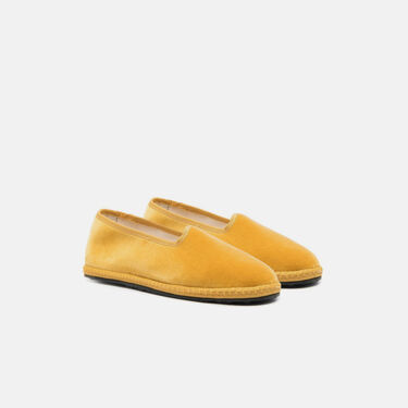 Scarosso Valentina Ocre Velours Jaune - Velours VALENTINASLIP