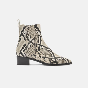 Scarosso Olivia Python Beige - Veau imprimé python OLIVIACHEL