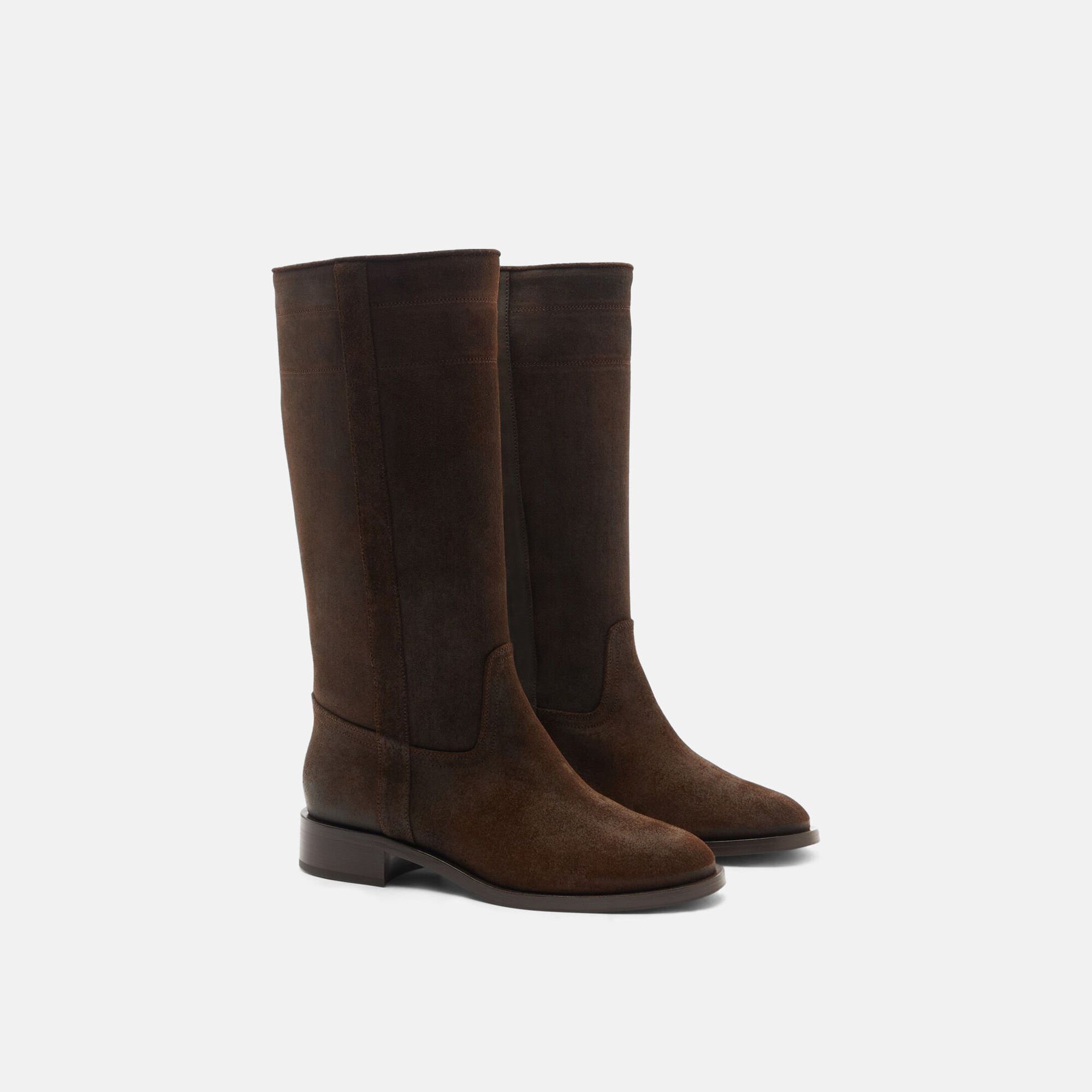 Scarosso Tess Brown Suede Brown - Suede TESSBOOT