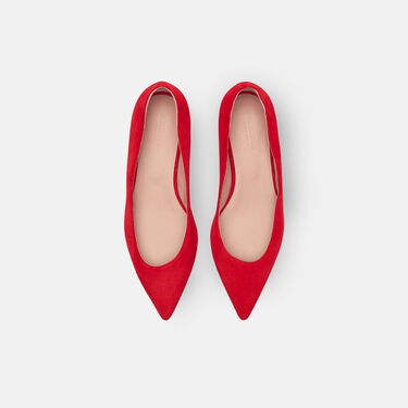 Scarosso Iris Red Suede Red - Suede IRISBALL